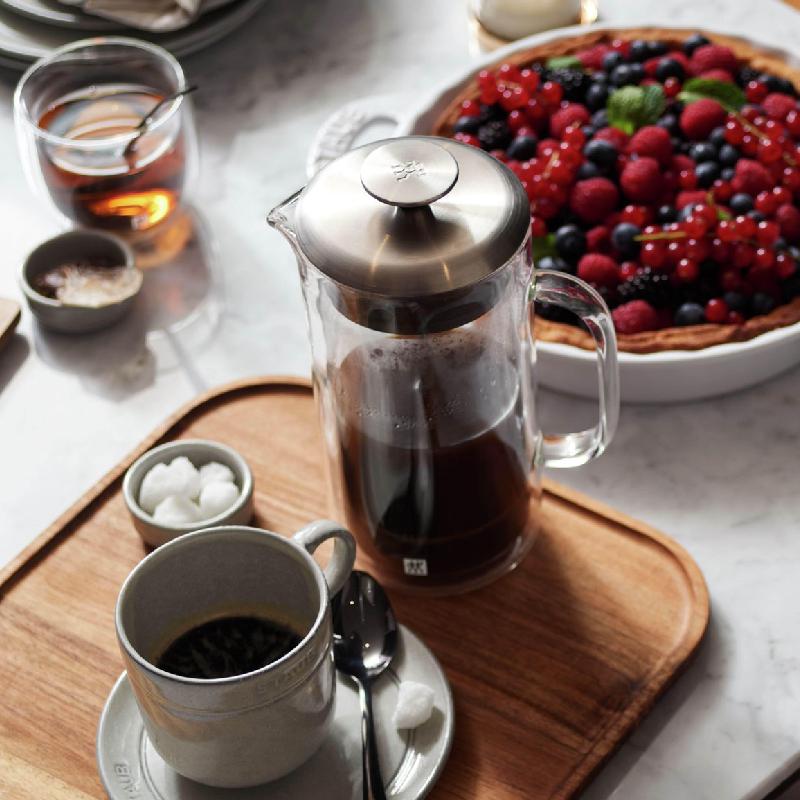 Zwilling Sorrento presskanne 75 cl matt børstet