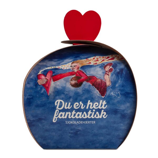 Cemo Du er helt fantastisk hjertesjokolade