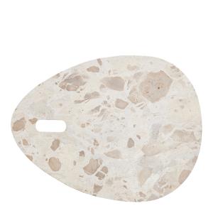 Lene Bjerre Ellia skjærebrett 40x30 cm sand marmor