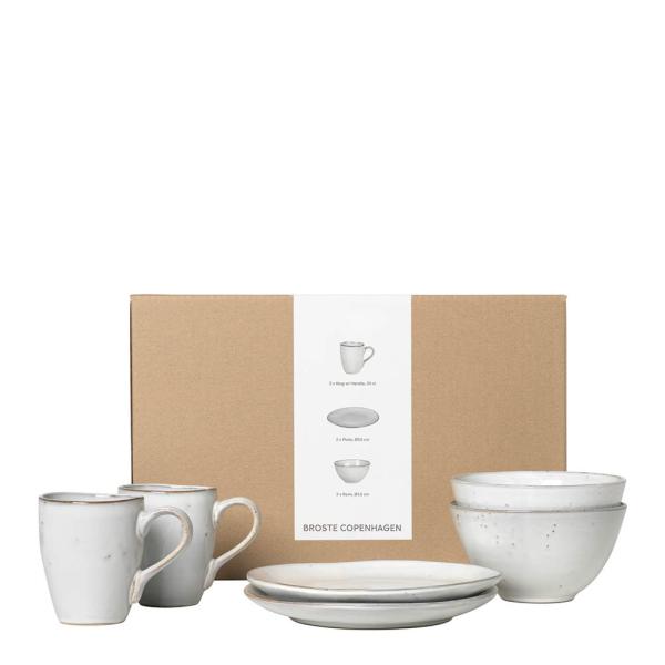 Broste Copenhagen Nordic Sand frokostsett 6 deler