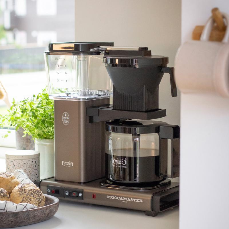 Moccamaster Optio kaffetrakter 1,25L bronze
