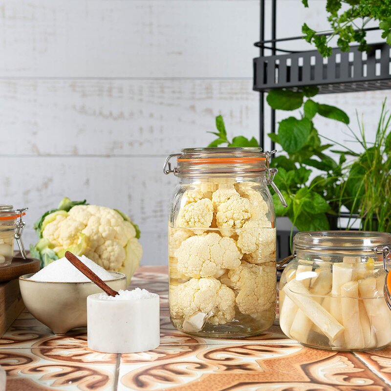 Modern House Sogn glasskrukke sett 0,5L 3 stk klar