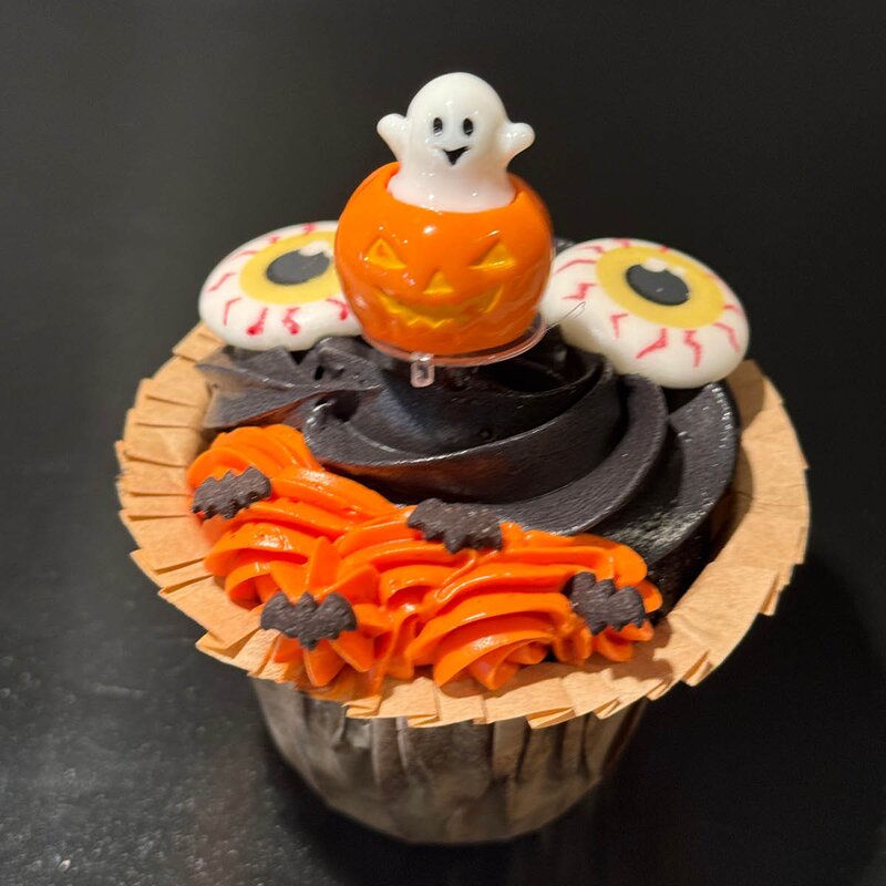 ScrapCooking Halloween kakepynt 4 stk multi