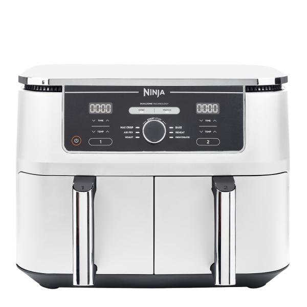 Ninja Foodi max dobbel zone airfryer Af400 2x4,75L hvit