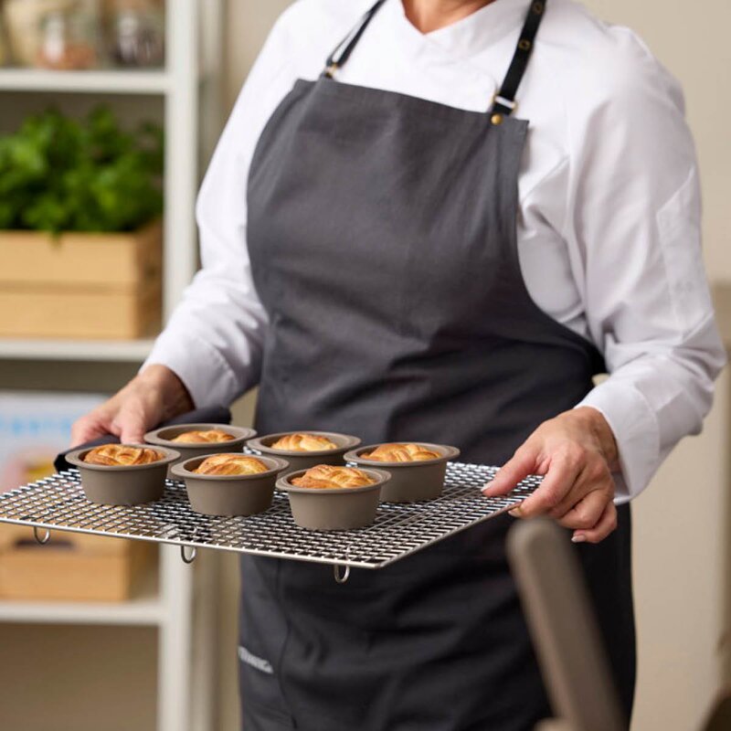 Blomsterbergs Muffinsform for 6 muffins silikon latte