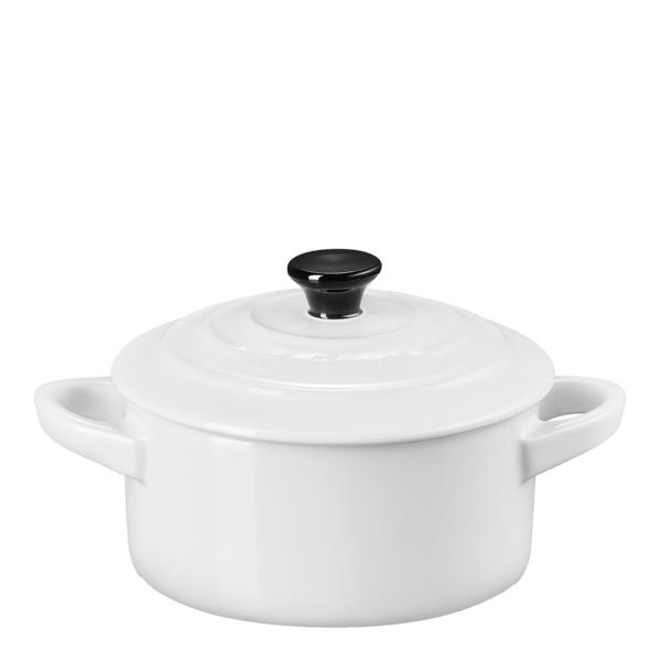 Le Creuset Signature minigryte 10 cm white