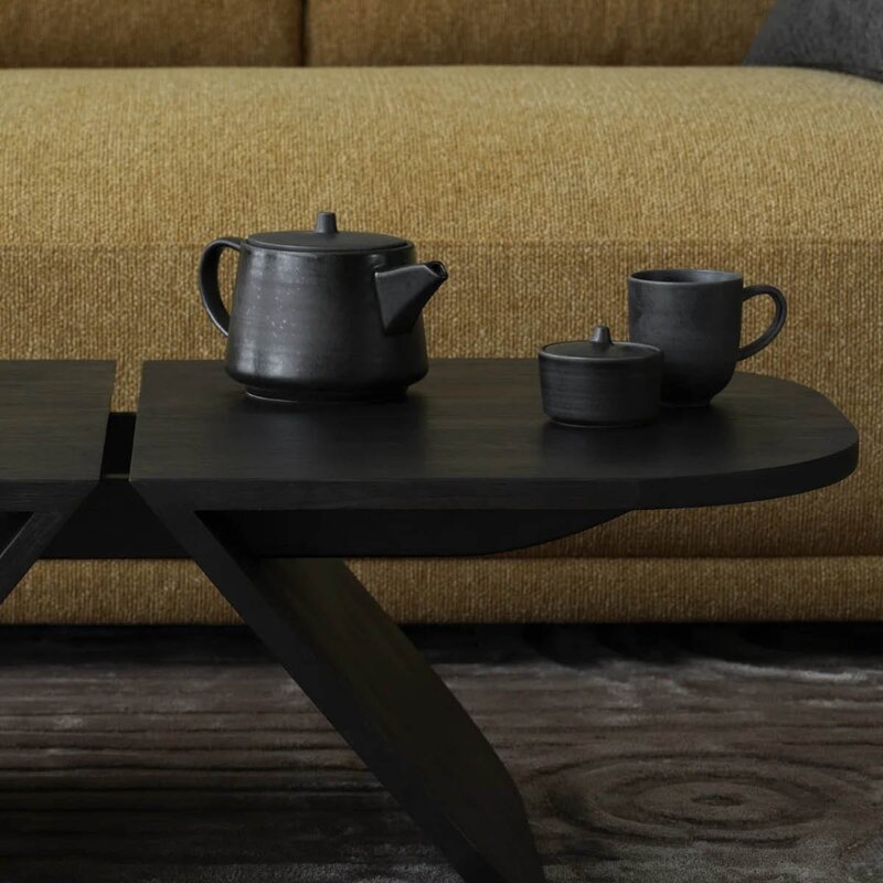 Blomus Kumi tekanne 1L mørk brun