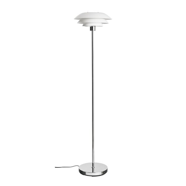 Dyberg Larsen DL31 gulvlampe 133 cm hvit