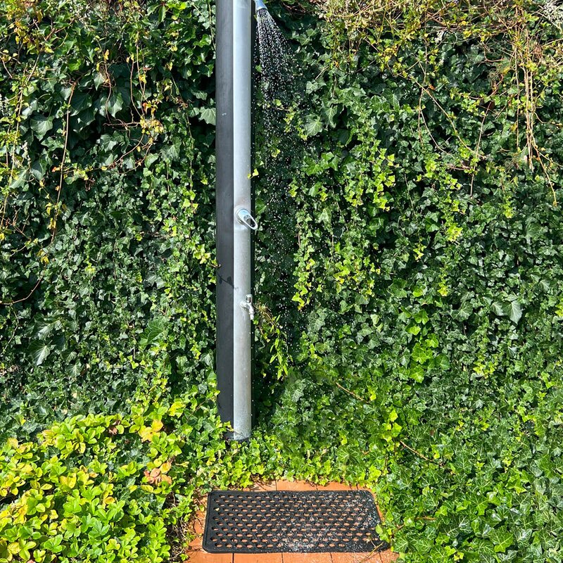 Tica Copenhagen Dot dørmatte gummi 40x60 cm svart