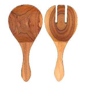 A World of Craft Wood salatbestikk oliventre 20 cm 2 deler