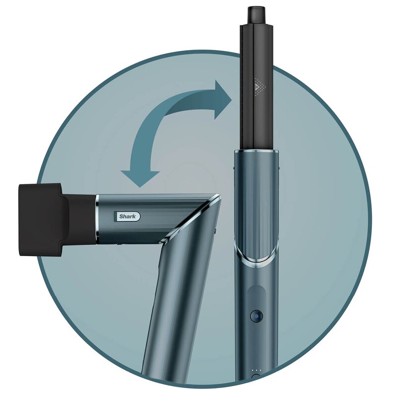 Shark Beauty FlexStyle 5-i-1 multistyler og hårføner HD450TLEU teal