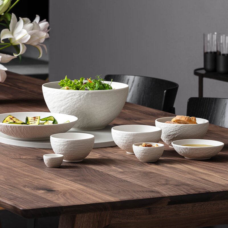 Villeroy & Boch Manufacture Rock Blanc dipskål 8 cm