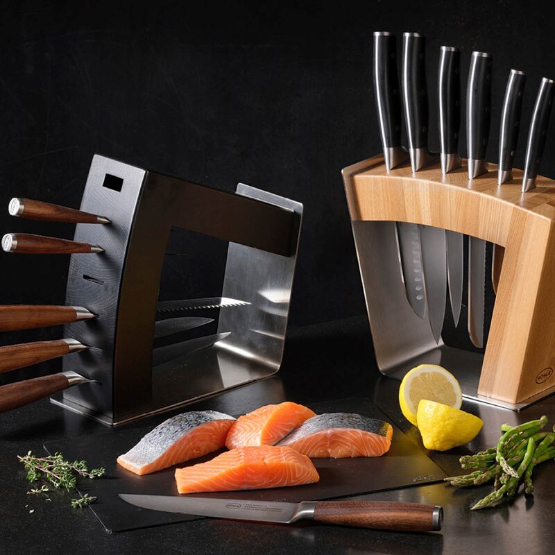 Rösle Skjærebrett 35x25 cm 2 stk svart