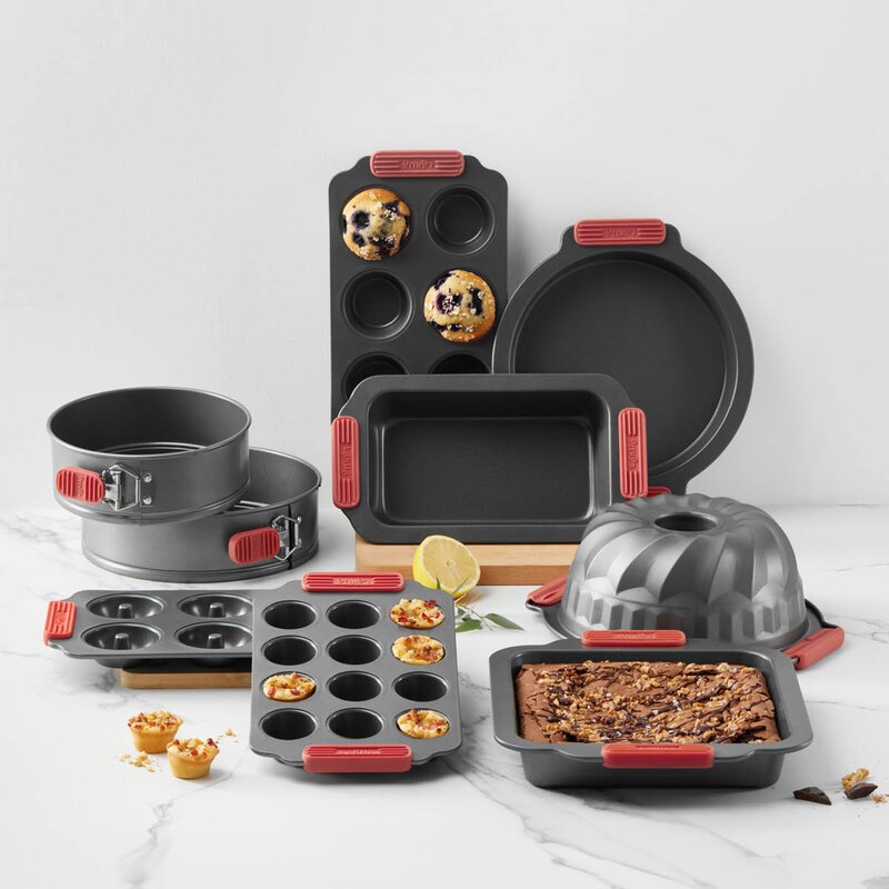 Lékué Bakeform for minimuffins 12 hull 36x18 cm keramisk non-stick