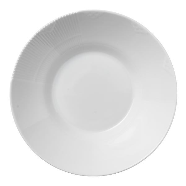 Royal Copenhagen White Elements tallerken dyp 25 cm