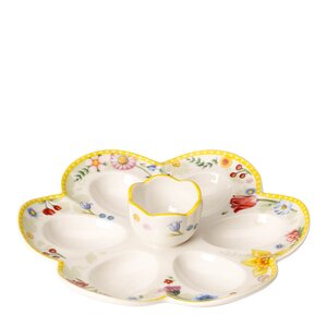 Villeroy & Boch Spring Awakening eggefat med eggeglass 20 cm flerfarget