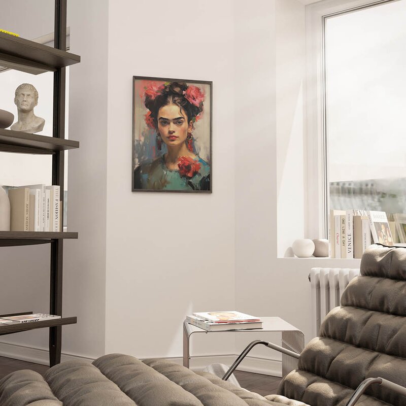 Poster & Frame Atelier Imaginare poster 30x40 cm frida kahlo 2