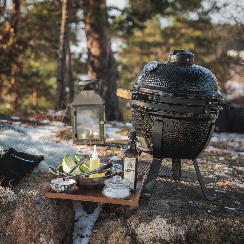 Kamado SUMO Mini 14 kullgrill svart