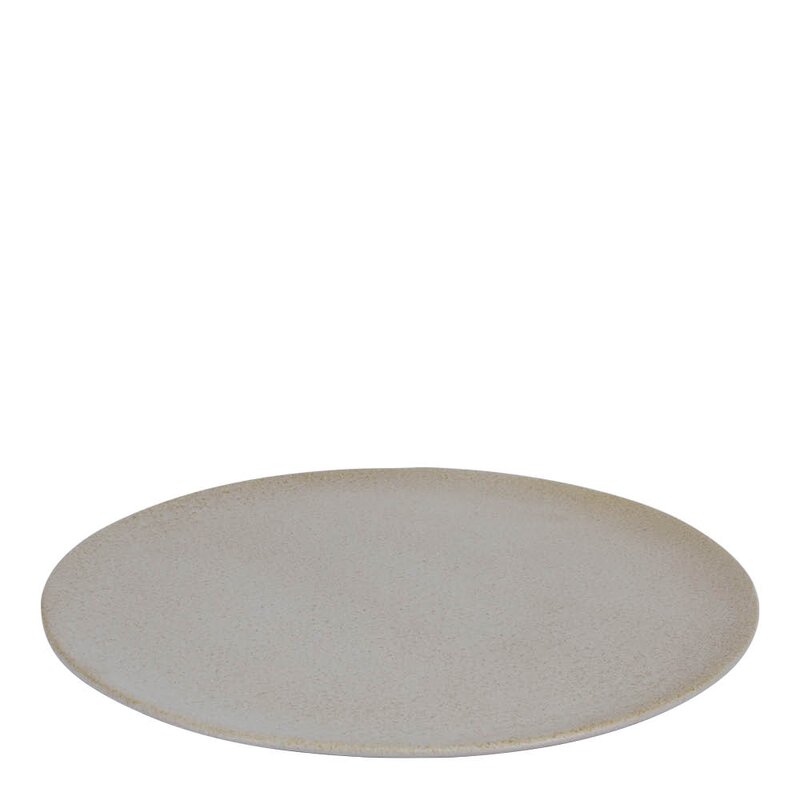 Aida RAW rundt fat 34 cm sandy beige