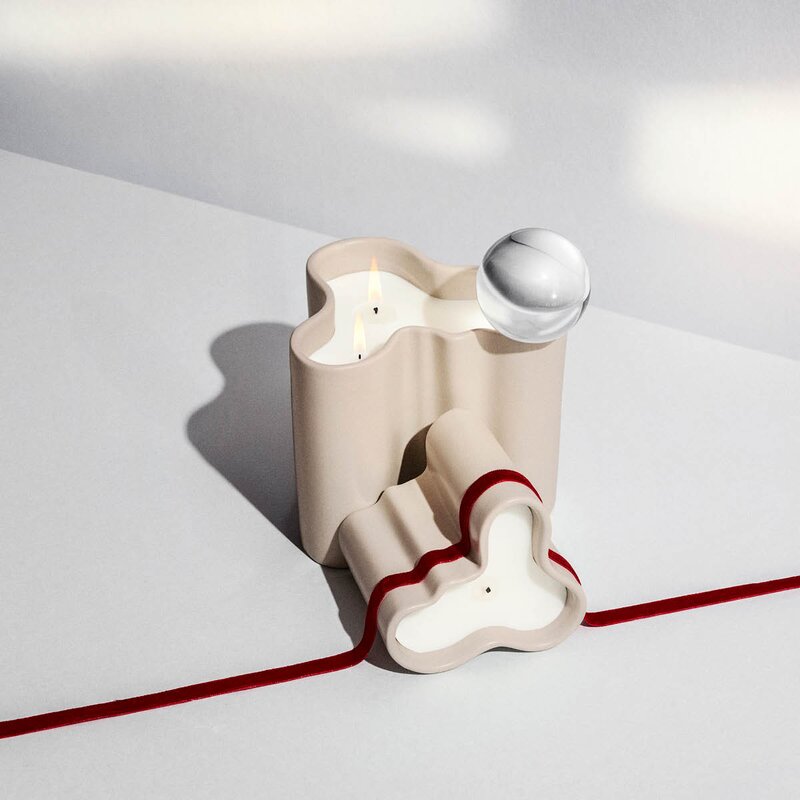 iittala Aalto duftlys 8 cm sand