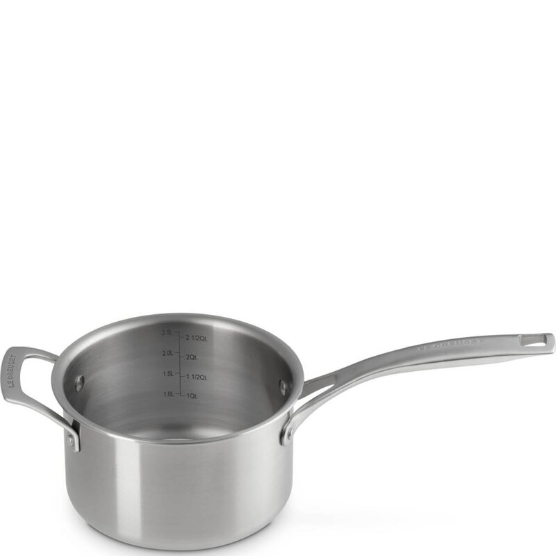 Le Creuset Essential 3-Ply kasserolle 18 cm 2,8L m/lokk