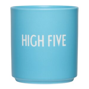 Design Letters Favourite kopp HIGH FIVE 25 cl swim cap blue