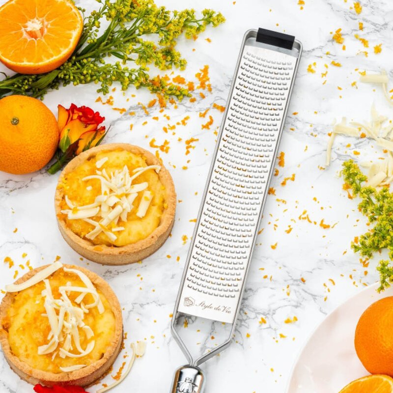 Laguiole Style de Vie Rivjern zester 41,4 cm svart