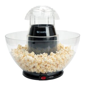 CHAMPION Pop-in-Bowl popcornmaskin PCM300 svart metallic