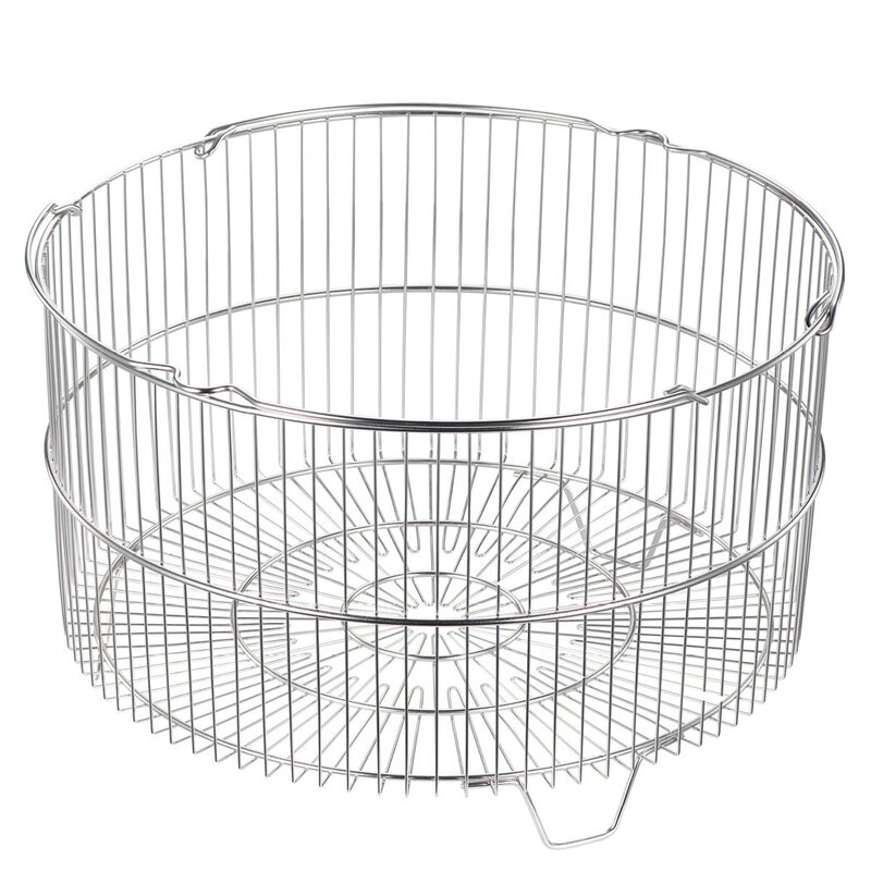 Sabor Optimal gryte med dampkurv 15L rustfritt stål