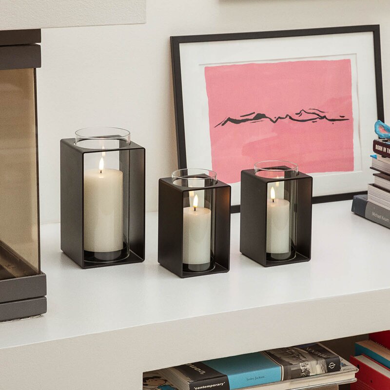 Eva Solo Glow lyslykt 18 cm svart