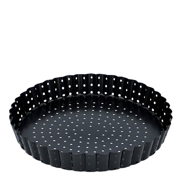 Birkmann Bread Buddies paiform 20 cm perforert svart