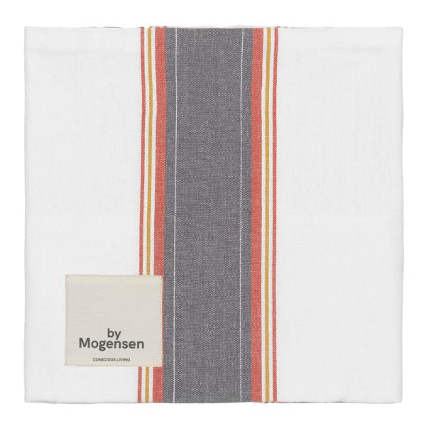 By Mogensen – Tøyserviett 55×55 cm large stripes hvit