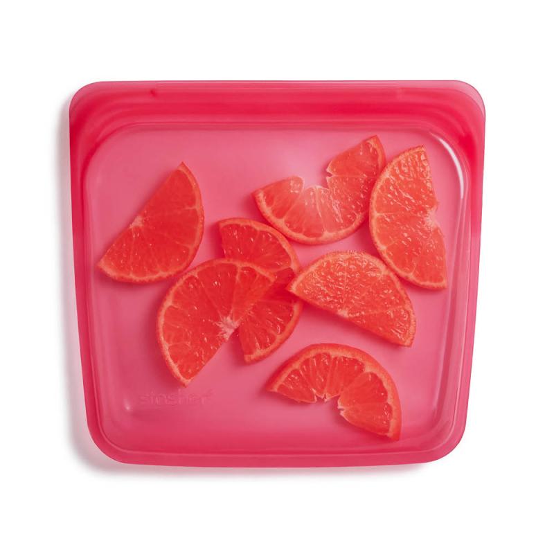 Stasher Sandwich silikonpose 0,45L rosa