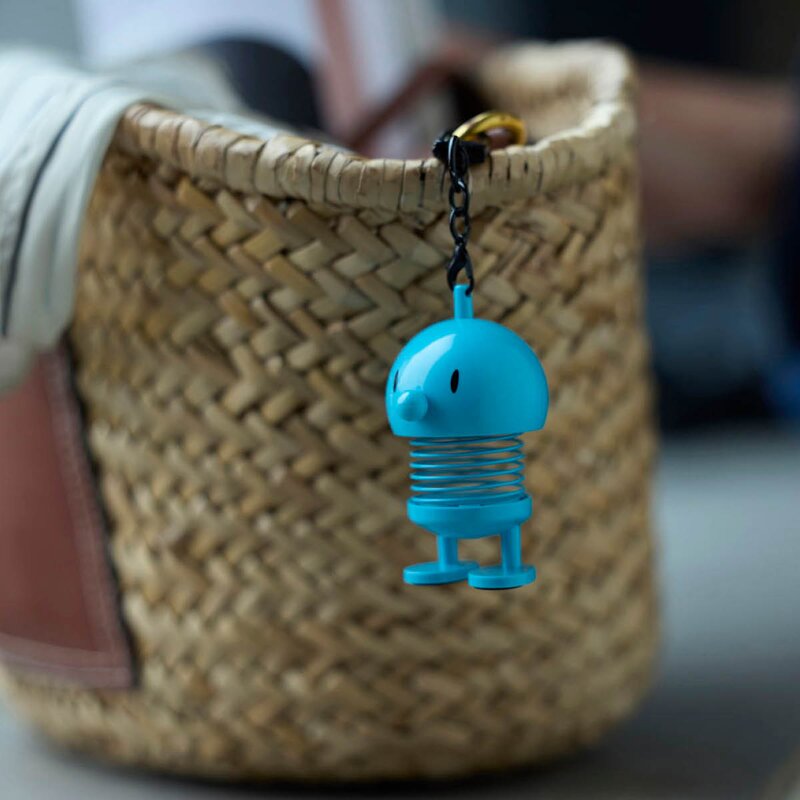 Hoptimist Bag charm 5,9 cm turkis