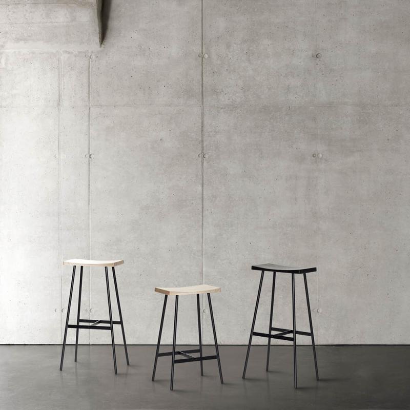 Andersen Barkrakk i eik 65 cm svart