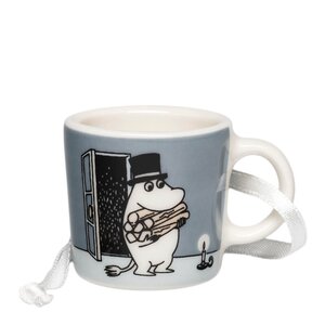 MoominArabia Mummikopp mini 3 cm Mummipappa grå