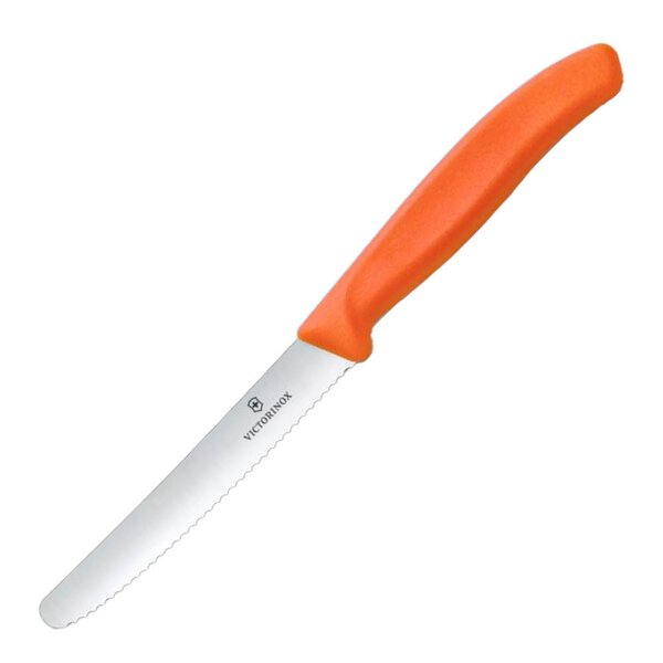Victorinox Swiss Classic tomat- & bordkniv 11 cm oransje