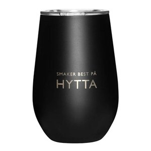 Pictureit Termokopp hytta 33 cl svart