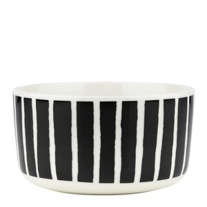 Marimekko Piccolo skål 50 cl svart/hvit