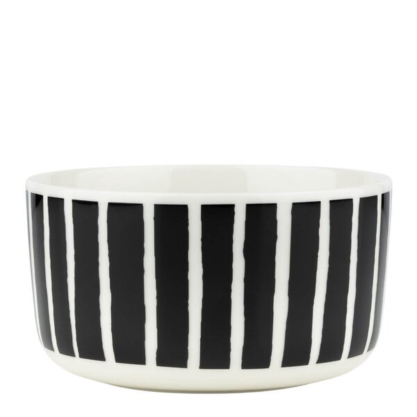 Marimekko Piccolo skål 50 cl svart/hvit