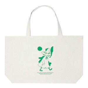 Nordicbuddies Mummi handlenett XL 65x41 cm Snusmumrikken beige
