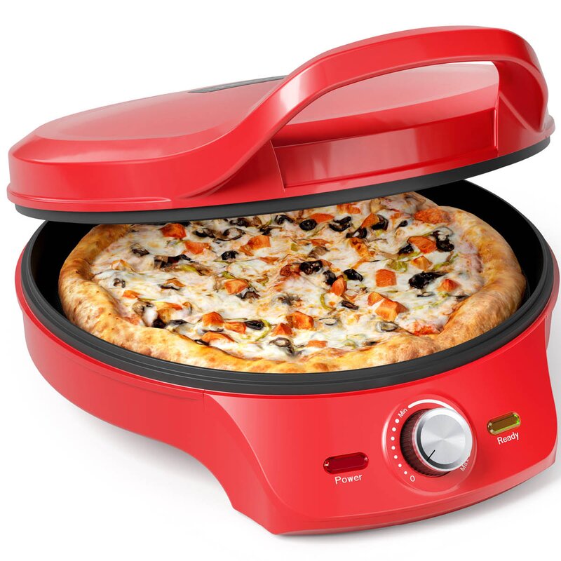 PRINCESS Pizzajern 115007 30 cm 2000W rød