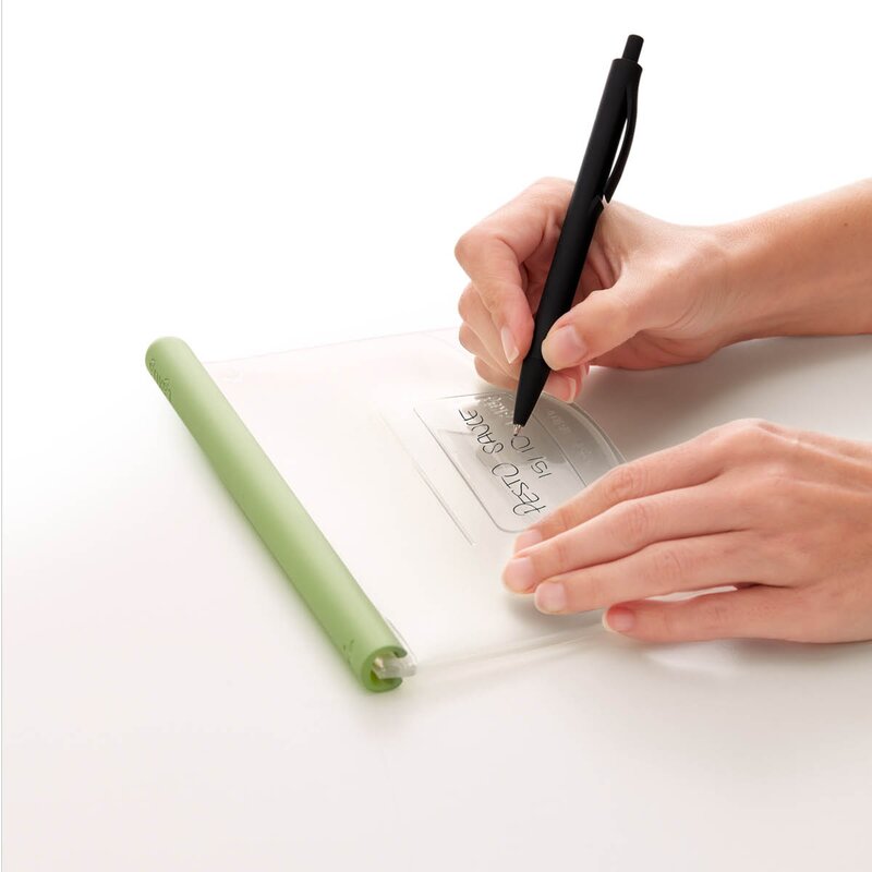 Lékué Gjenbrukbar silikonpose 1 L grønn