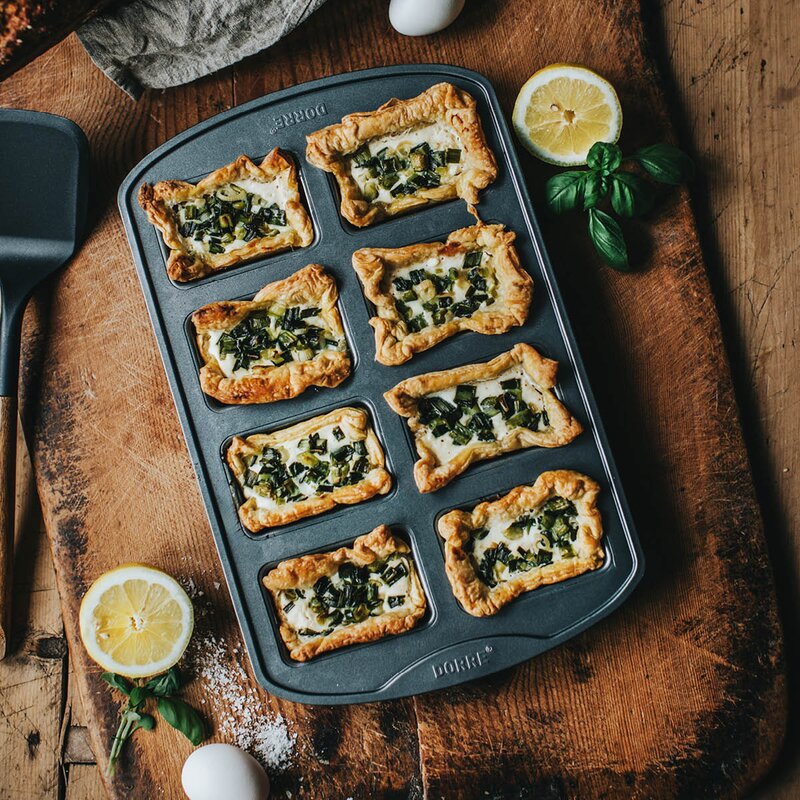 Dorre Karabo sjokolade-/mini brødform 8 stk 39,4x25,4 cm