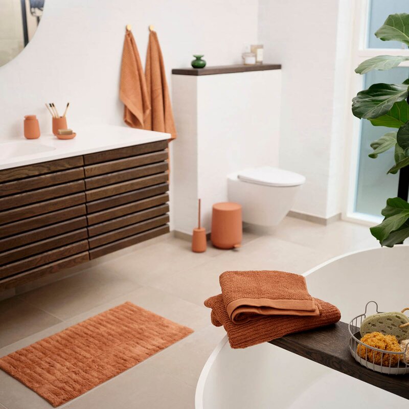 Zone Denmark Classic håndkle 50x70 cm mandarin