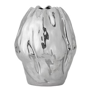 Bloomingville Vase Bobby 29 cm sølv