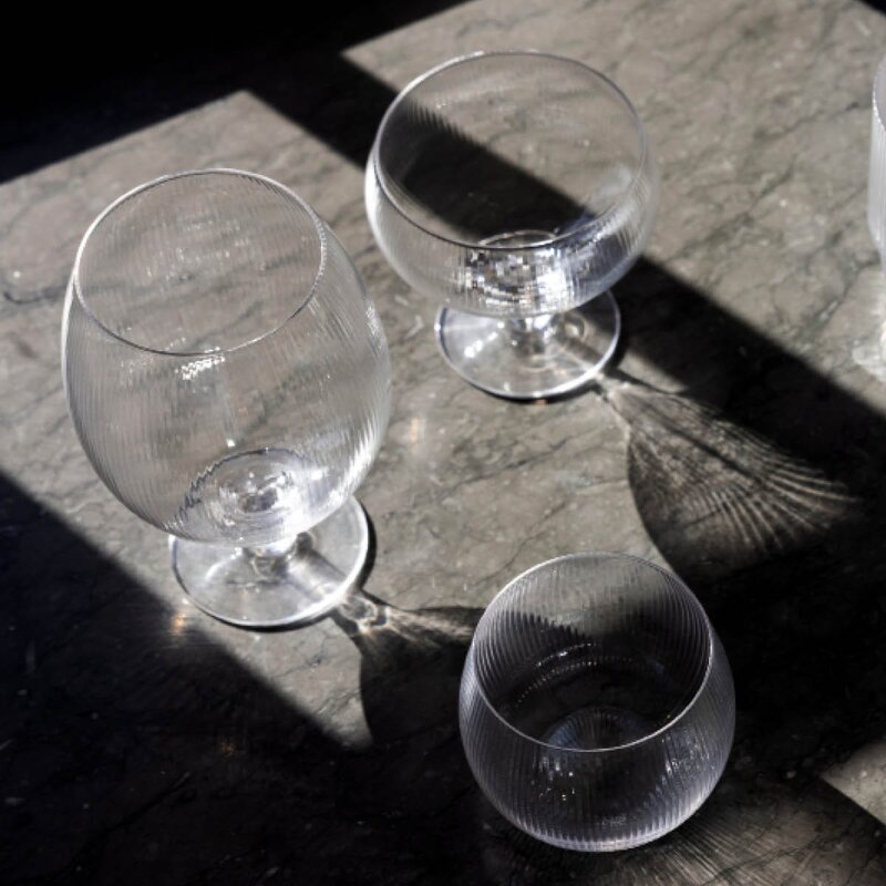 Sagaform Blanka ølglass 50 cl 2 stk klar