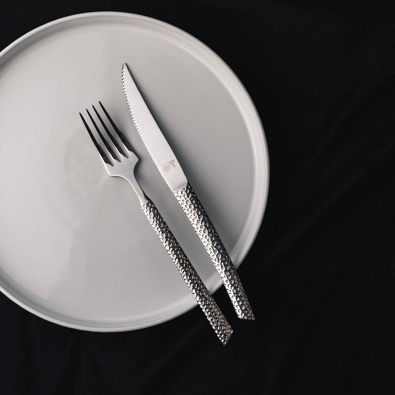 Vargen & Thor Lava bestikksett 8 deler sølv