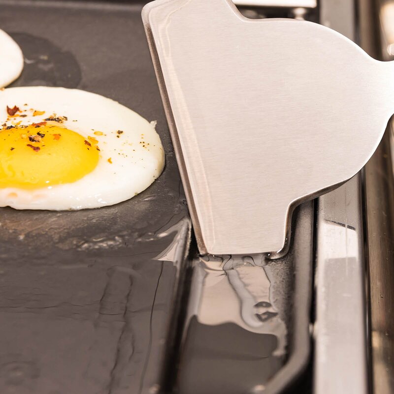 Broil King Skrape til stekeplate 25 cm rustfritt stål