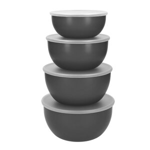 KitchenAid Core bollesett 4 deler m/lokk charcoal grey